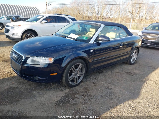 2007 AUDI A4 2.0T VIN: WAUDF48H87K027363