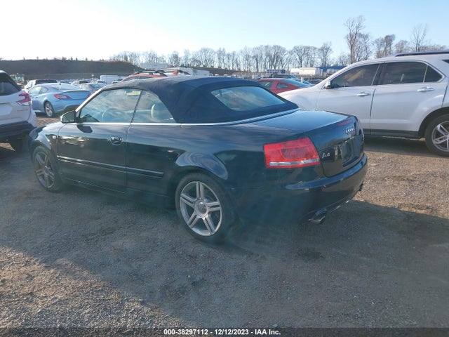 2007 AUDI A4 2.0T VIN: WAUDF48H87K027363