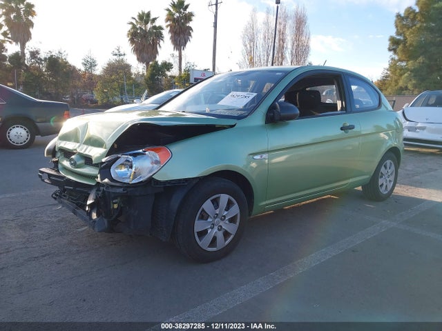 2009 HYUNDAI ACCENT GS VIN: KMHCM36CX9U118448