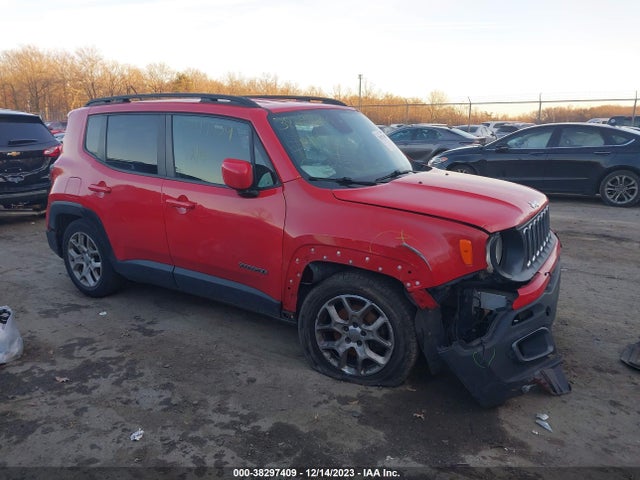2016 JEEP RENEGADE LATITUDE VIN: ZACCJABT8GPD91992