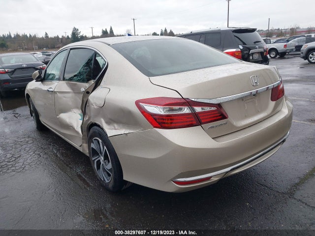 2017 HONDA ACCORD LX VIN: 1HGCR2F3XHA152262
