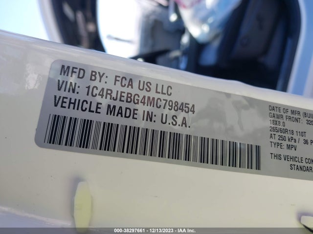 1C4RJEBG4MC798454 Jeep Grand Cherokee