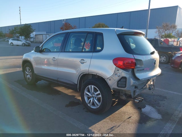 2013 VOLKSWAGEN TIGUAN S VIN: WVGBV7AX0DW537836