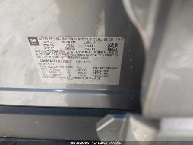 3GKALSEX7JL226803 GMC Terrain Denali