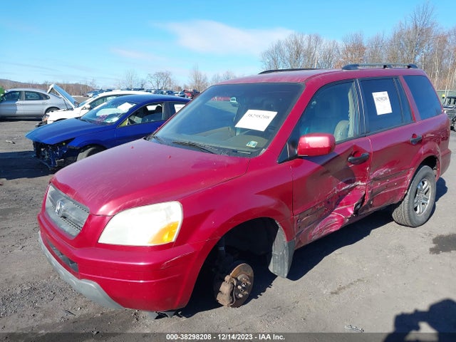 2004 HONDA PILOT EX-L VIN: 2HKYF18694H573892