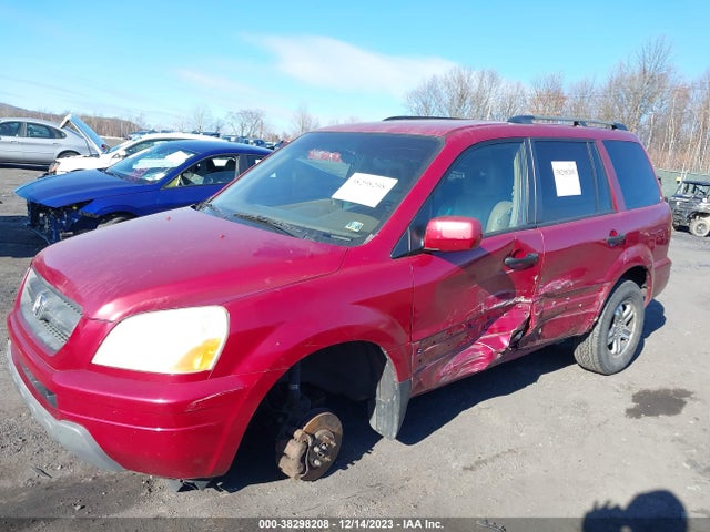 2004 HONDA PILOT EX-L VIN: 2HKYF18694H573892