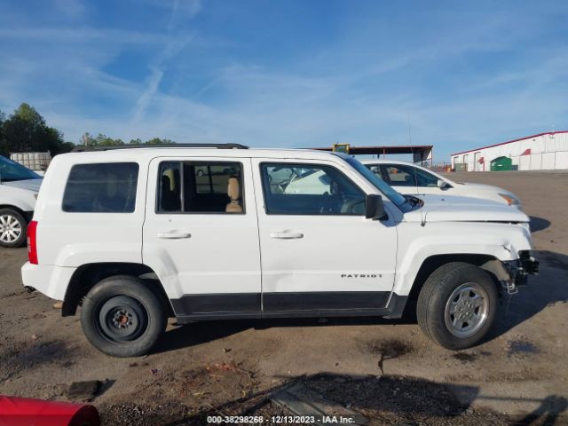 1C4NJPBAXGD726730 Jeep Patriot Sport