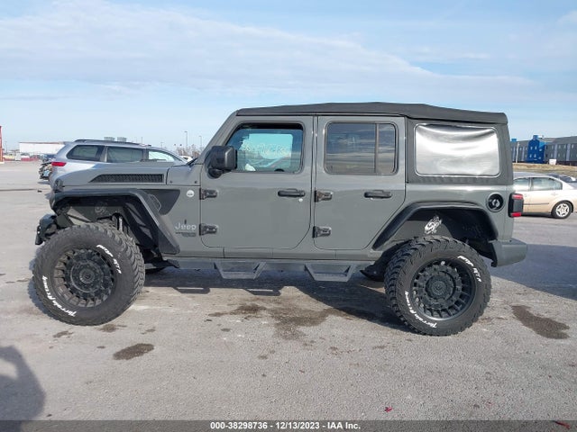 2021 JEEP WRANGLER UNLIMITED SPORT 4X4 VIN: 1C4HJXDN0MW531670