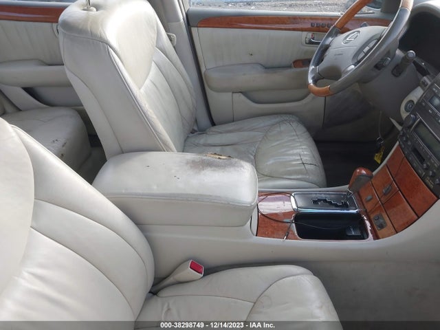 2001 LEXUS LS 430 BASE (A5) VIN: JTHBN30FX10009482