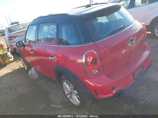 2012 MINI COOPER S COUNTRYMAN WMWZC5C53CWL63586 Photo 2