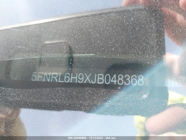 Honda Odyssey Elite 2018 5FNRL6H9XJB048368 Image 9