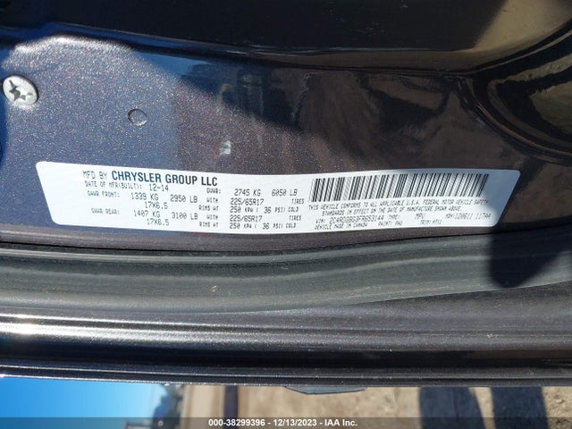 Dodge Grand Caravan Avp/se 2015 2C4RDGBG3FR653144 Image 9