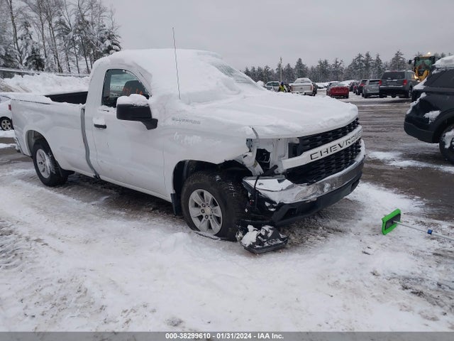 2022 CHEVROLET SILVERADO 1500 LTD 2WD REGULAR CAB LONG BED WT VIN: 3GCNWAED8NG198156