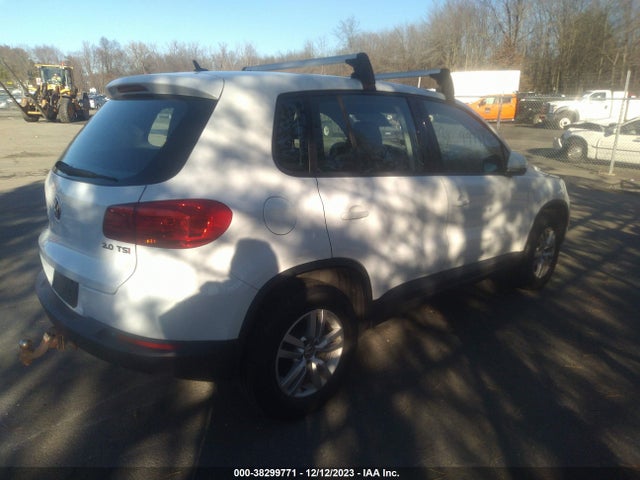 2014 VOLKSWAGEN TIGUAN S VIN: WVGAV3AX4EW614634