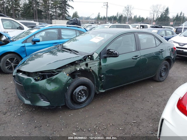 2016 TOYOTA COROLLA LE VIN: 2T1BURHE1GC683246