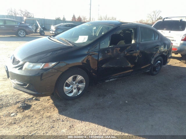 2013 HONDA CIVIC LX VIN: 2HGFB2F57DH591529
