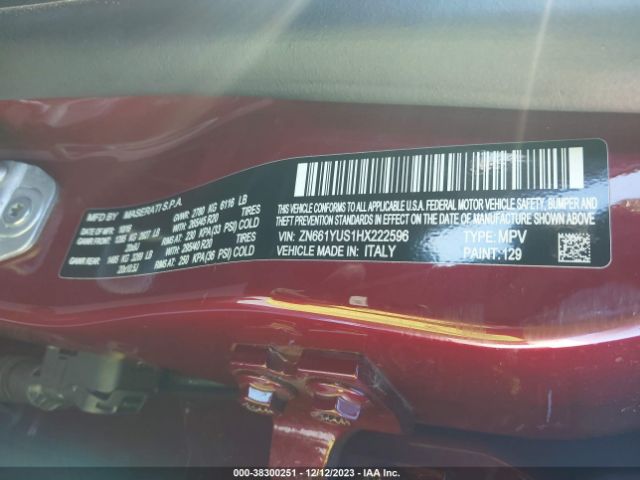 2017 MASERATI LEVANTE ZN661YUS1HX222596 Photo 8