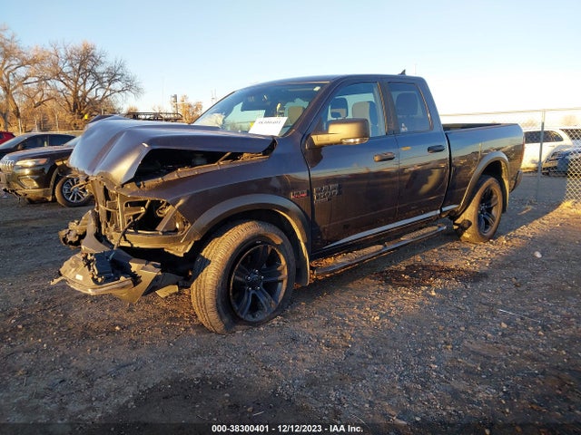 RAM 1500 Classic Warlock Quad Cab 4x4 64 Box 2021 1C6RR7GT0MS514325 Image 2