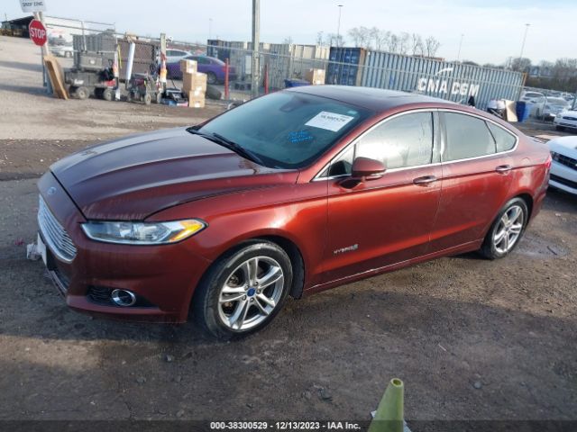 2015 FORD FUSION HYBRID 3FA6P0RU2FR256036 Photo 1