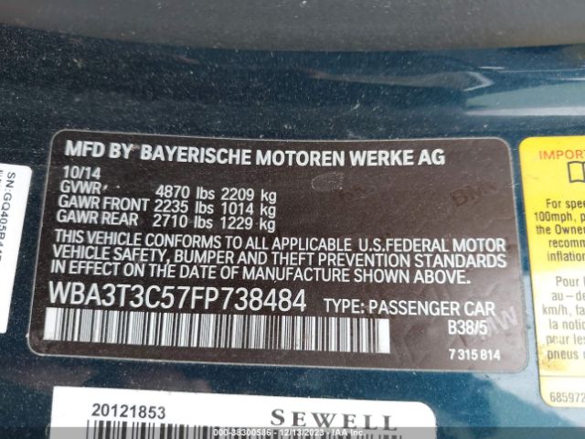 WBA3T3C57FP738484 BMW 435i