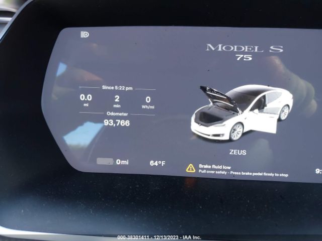 5YJSA1E10HF231197 Tesla Model S 60/75