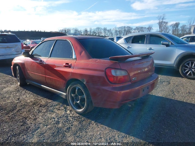 2002 SUBARU IMPREZA WRX VIN: JF1GD29622G520397