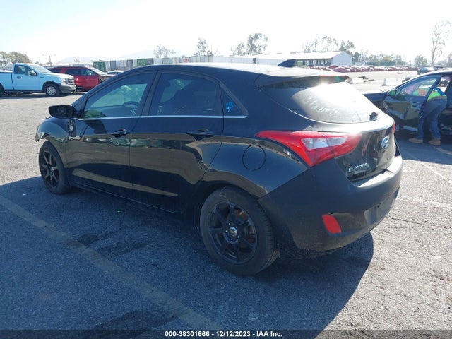 2013 HYUNDAI ELANTRA GT BLUE INT VIN: KMHD35LE4DU035194