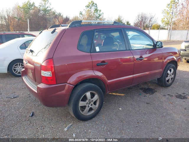 2008 HYUNDAI TUCSON GLS VIN: KM8JM12B28U856994