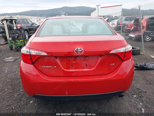 2016 TOYOTA COROLLA LE VIN: 2T1BURHE1GC630935