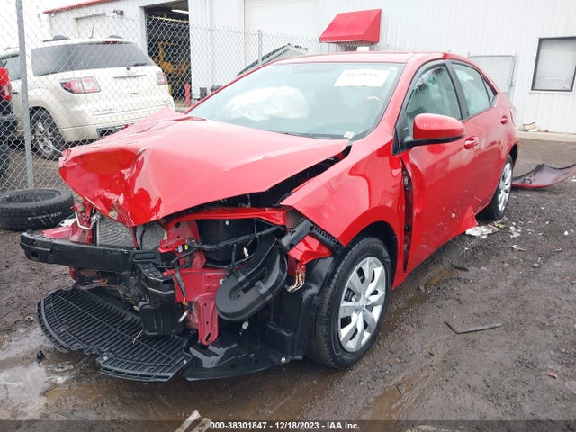 2016 TOYOTA COROLLA LE VIN: 2T1BURHE1GC630935