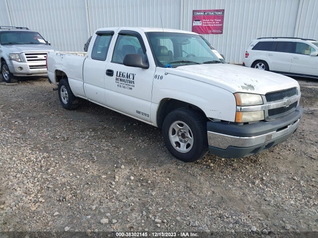 2003 CHEVROLET SILVERADO 1500 WORK TRUCK VIN: 2GCEC19X431255522