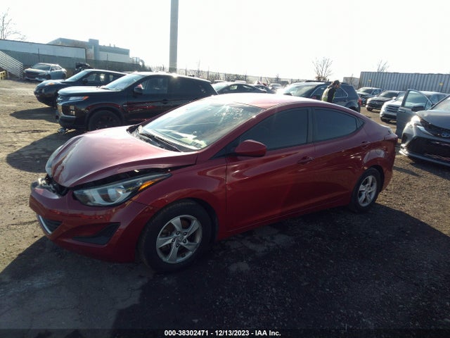 2014 HYUNDAI ELANTRA SE (ULSAN PLANT) VIN: KMHDH4AE6EU087538
