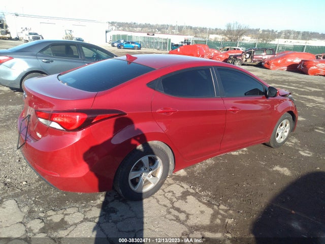 2014 HYUNDAI ELANTRA SE (ULSAN PLANT) VIN: KMHDH4AE6EU087538