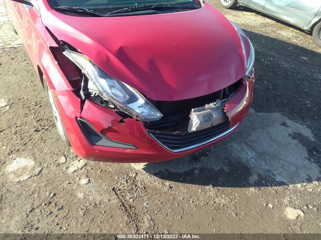 2014 HYUNDAI ELANTRA SE (ULSAN PLANT) VIN: KMHDH4AE6EU087538