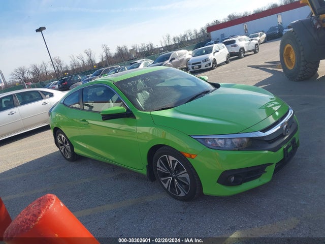 Honda Civic Ex-l 2017 2HGFC3B78HH354970 Image 1