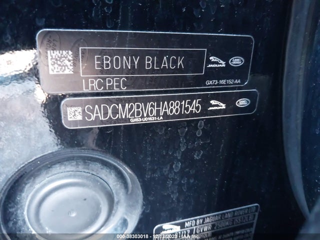 2017 JAGUAR F-PACE SADCM2BV6HA881545 Photo 8