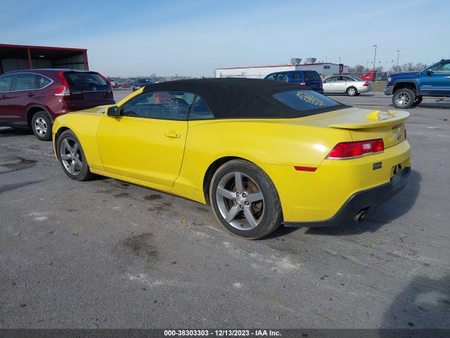 2015 CHEVROLET CAMARO 1LT VIN: 2G1FD3D34F9215411
