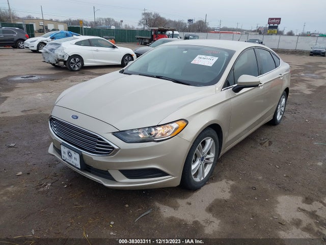 Ford FUSION SE 2018 3FA6P0HD4JR158622 Image 2