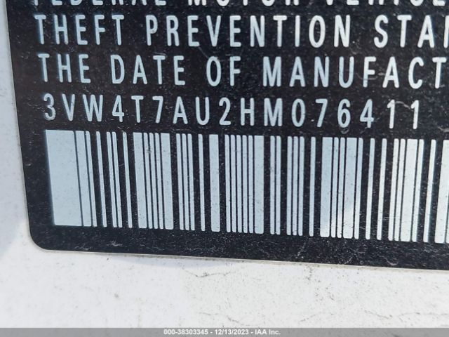 2017 VOLKSWAGEN GOLF GTI 3VW4T7AU2HM076411 Photo 8
