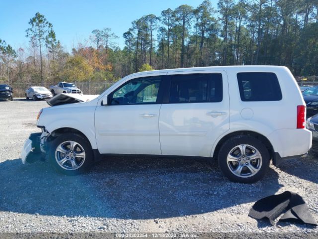 5FNYF3H70EB006846 Honda Pilot Ex-l