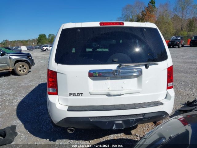 5FNYF3H70EB006846 Honda Pilot Ex-l