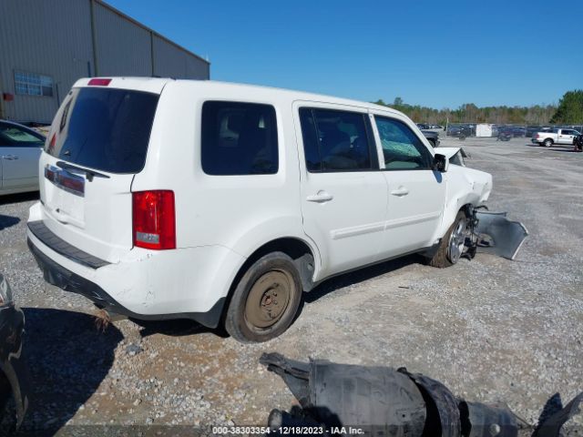 5FNYF3H70EB006846 Honda Pilot Ex-l