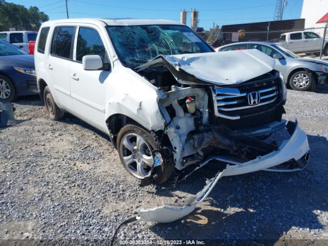 5FNYF3H70EB006846 Honda Pilot Ex-l