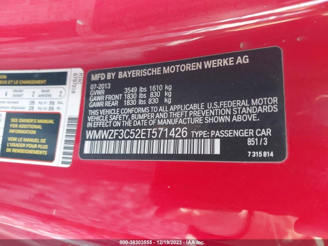 2014 MINI CLUBMAN WMWZF3C52ET571426 Photo 8