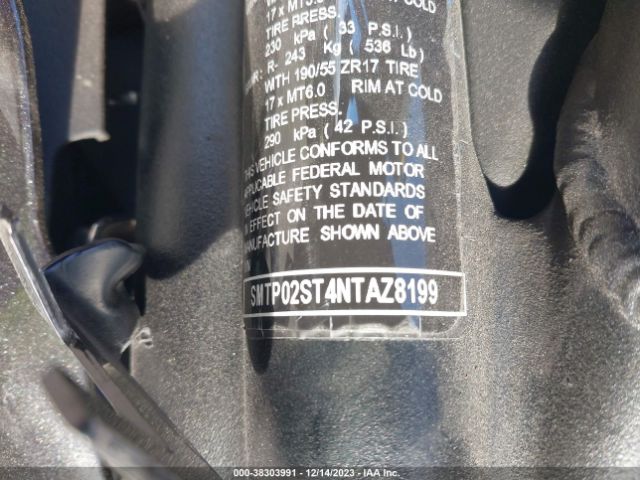 2022 TRIUMPH MOTORCYCLE SPEED TRIPLE SMTP02ST4NTAZ8199 Photo 9