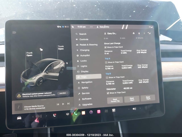 Tesla MODEL 3 2019 5YJ3E1EA2KF426766 Image 7