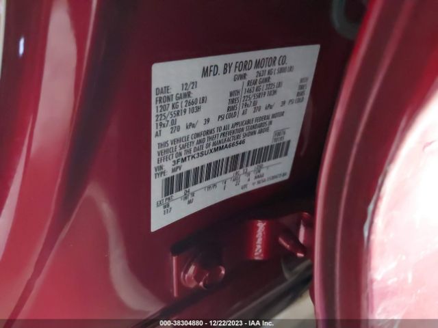 2021 FORD MUSTANG MACH-E 3FMTK3SUXMMA66546 Photo 8