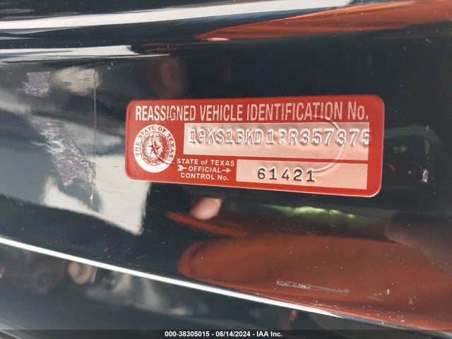 1GKS1BKD1PR357375 GMC Yukon 2wd Slt