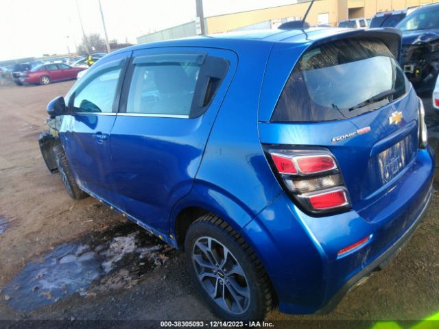 1G1JD6SB5H4100182 Chevrolet Sonic Lt Auto