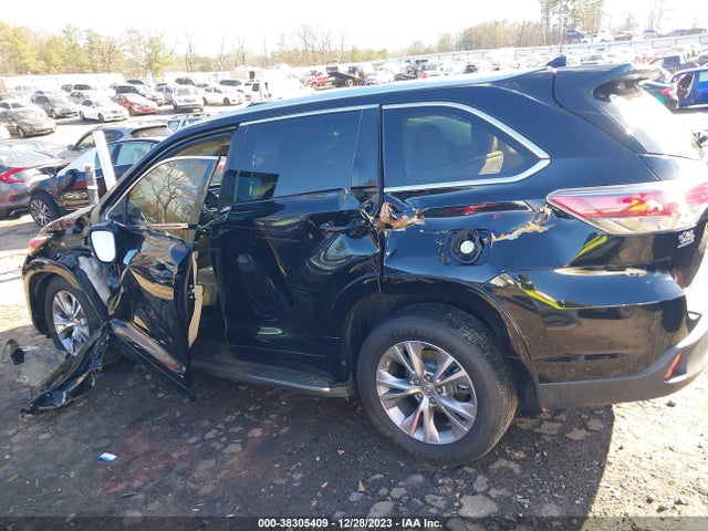 2015 TOYOTA HIGHLANDER XLE V6 VIN: 5TDKKRFH7FS095991